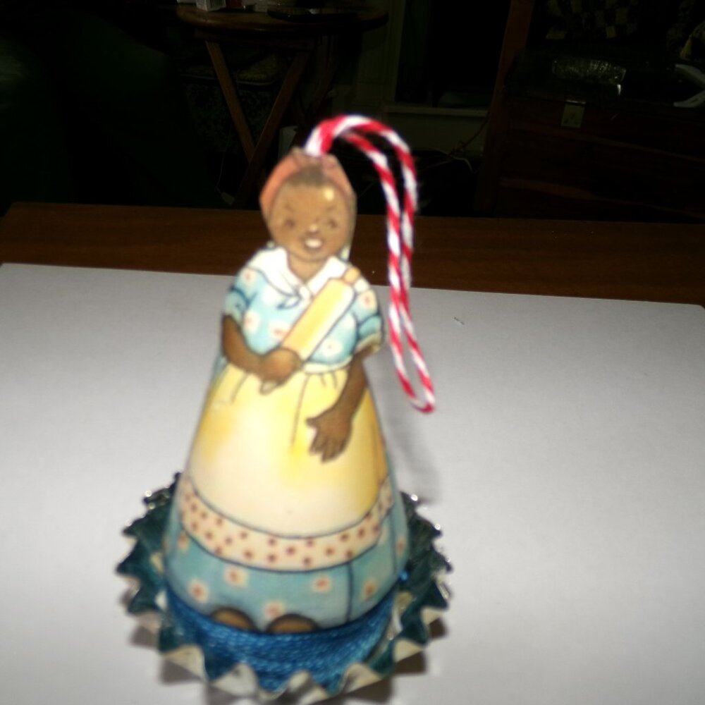 hand done christmas ornament.